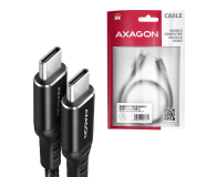 Axagon BUCM-CM30AB HQ USB-C kabel 3 m - 1485428 - zdjęcie 1